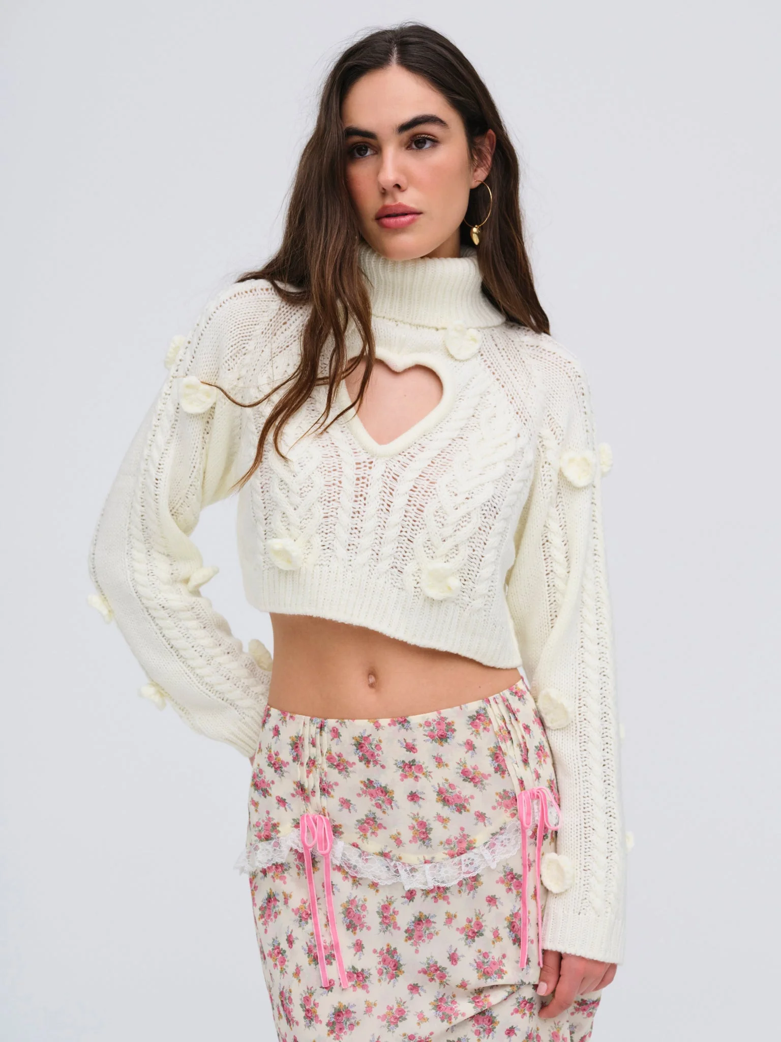 Rebecca Heart Sweater - 1