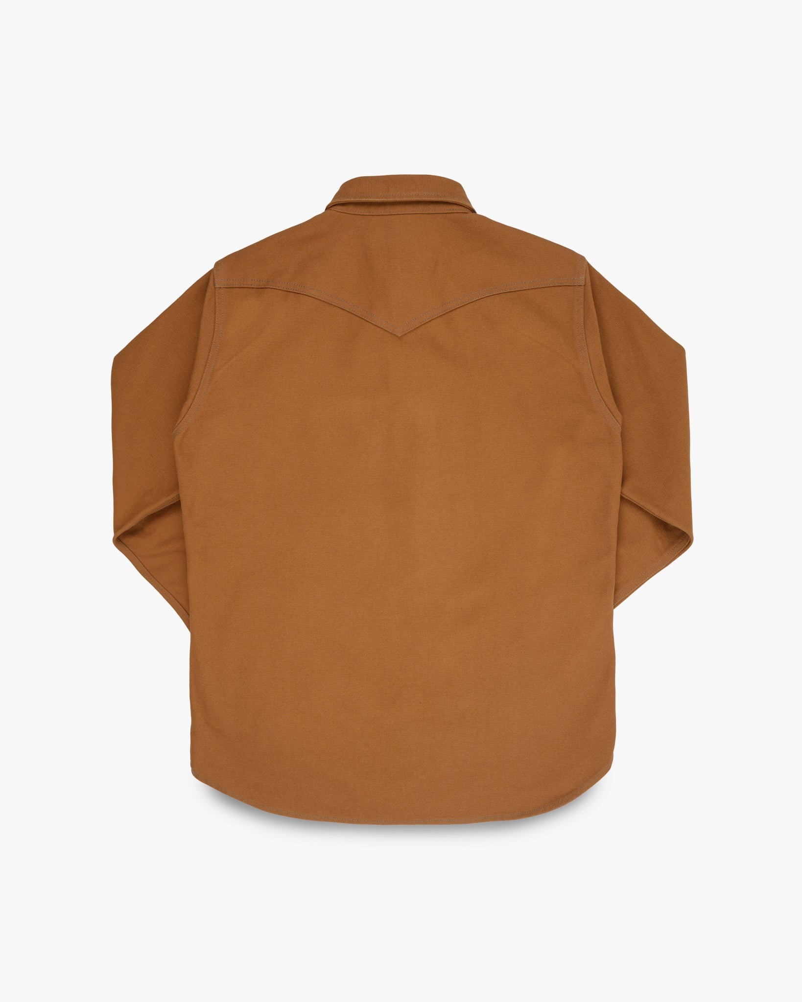 17OZ COTTON DUCK CPO SHIRT - BROWN - 5