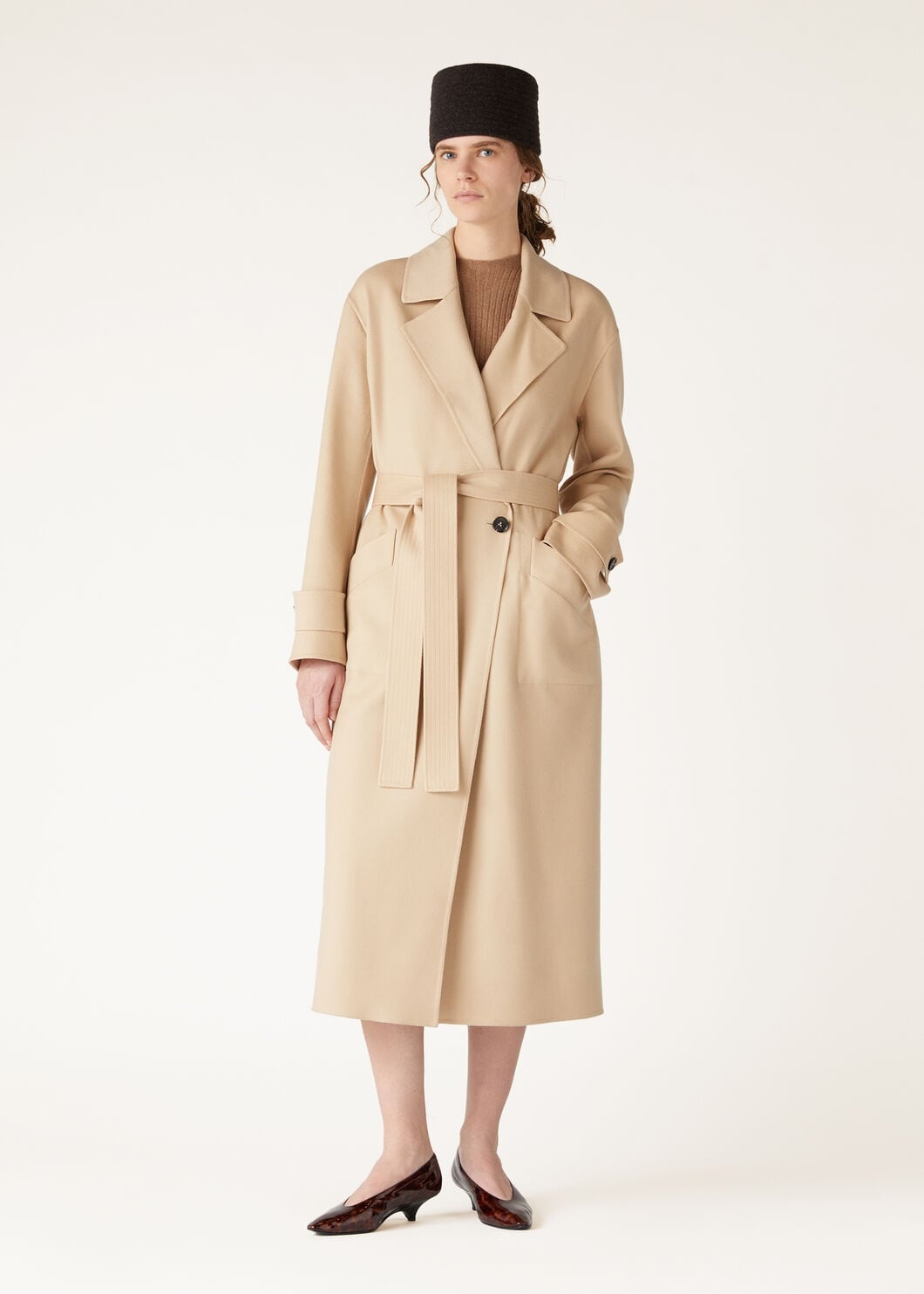 コート Loro Piana FW25 FREDDY DB COAT ONLY DOUBLE (FAO3212 A0C7) Loro Piana Freddy Coat | loropiana | REVERSIBLE