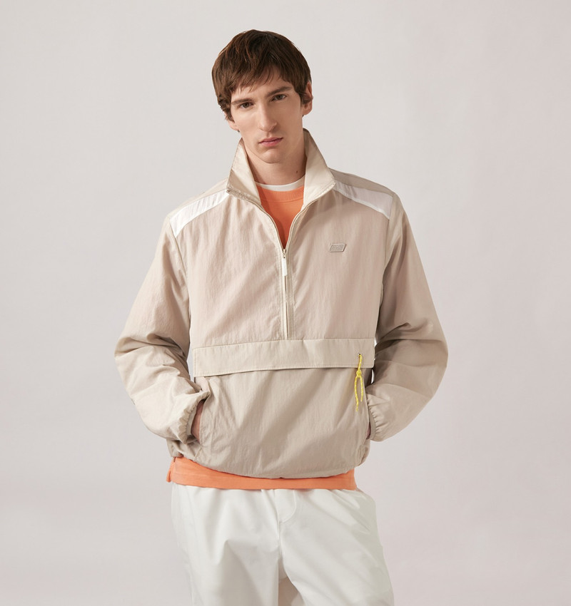 AUTRY NYLON HALF ZIP JACKET UNISEX outlook