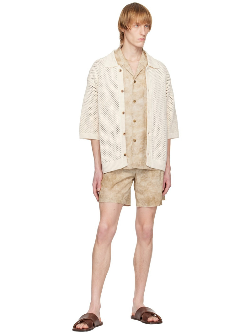 LE17SEPTEMBRE Beige Printed Shirt outlook