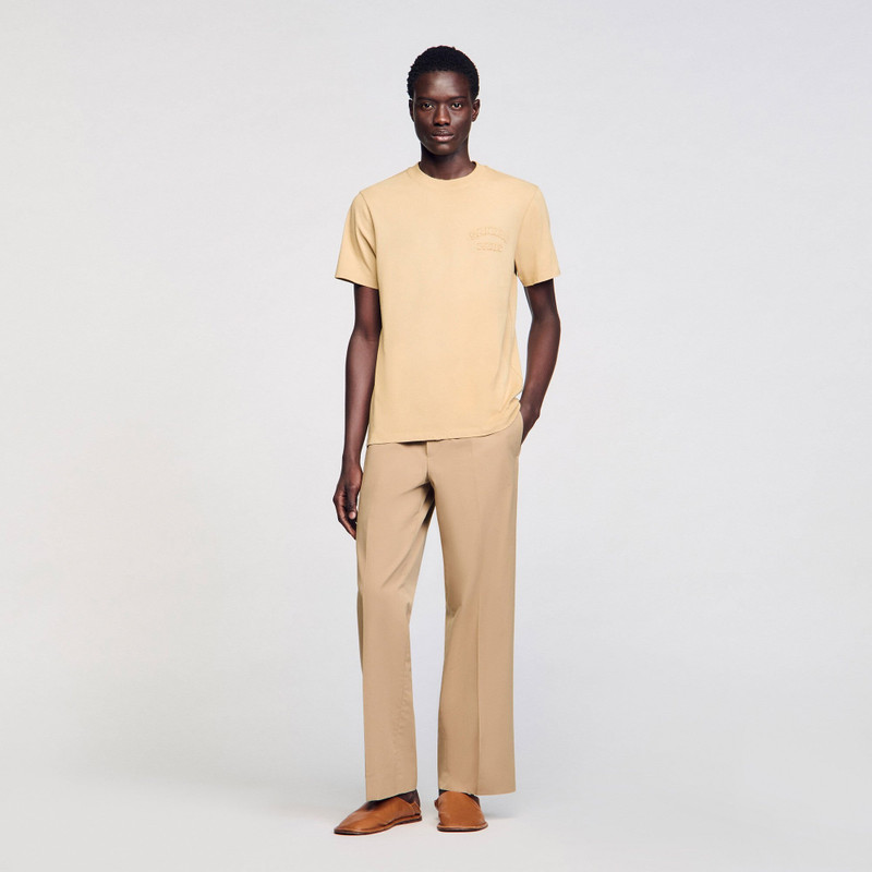 WORN-EFFECT T-SHIRT 1