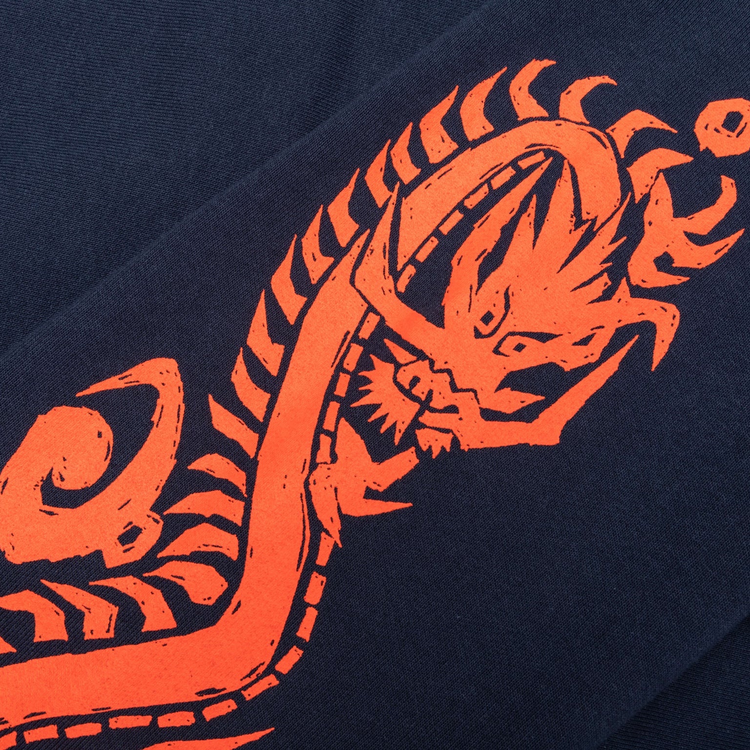 DRAGONS ZIP HOODIE - NAVY - 5