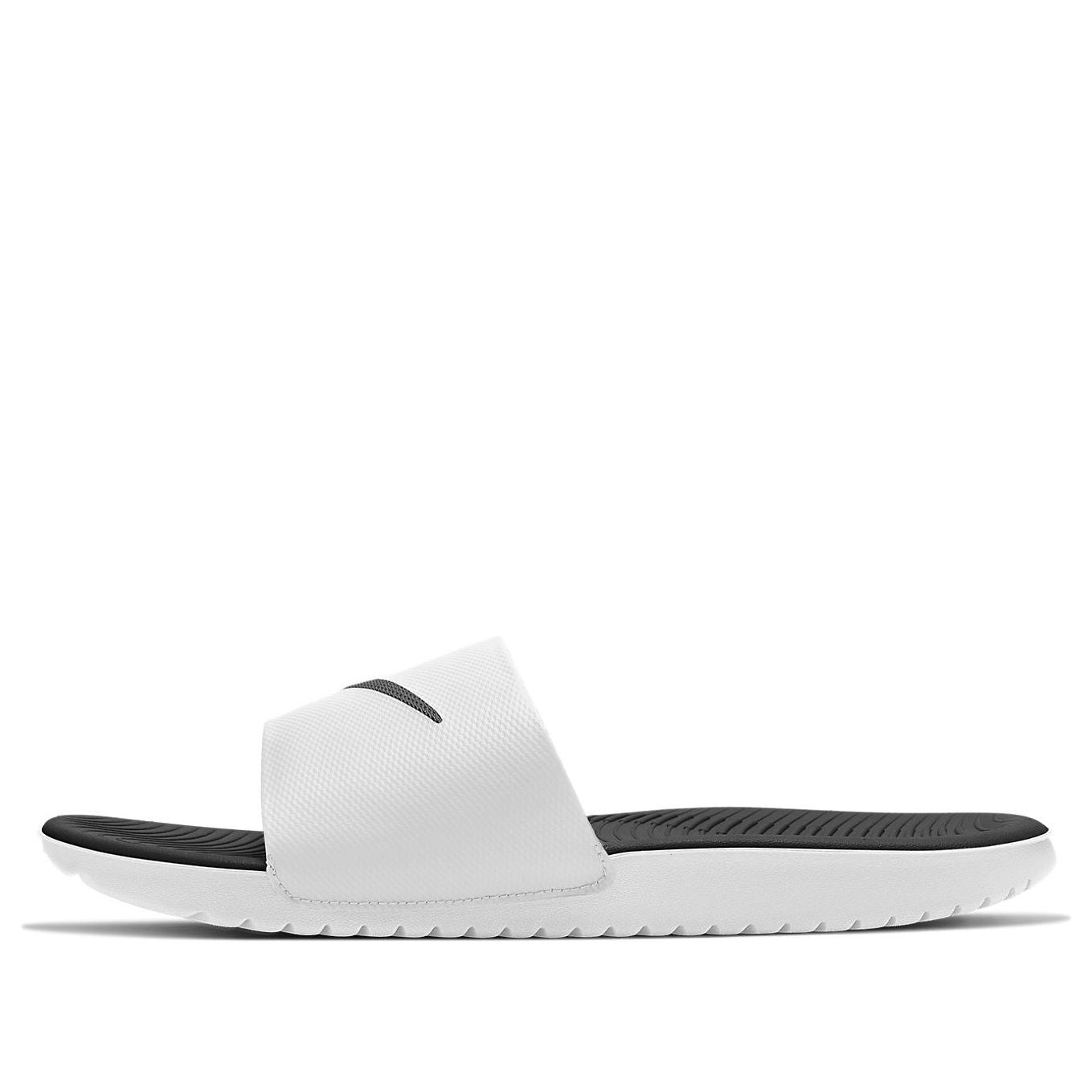 Nike Kawa Slide 'White Black' 832646-100 - 1