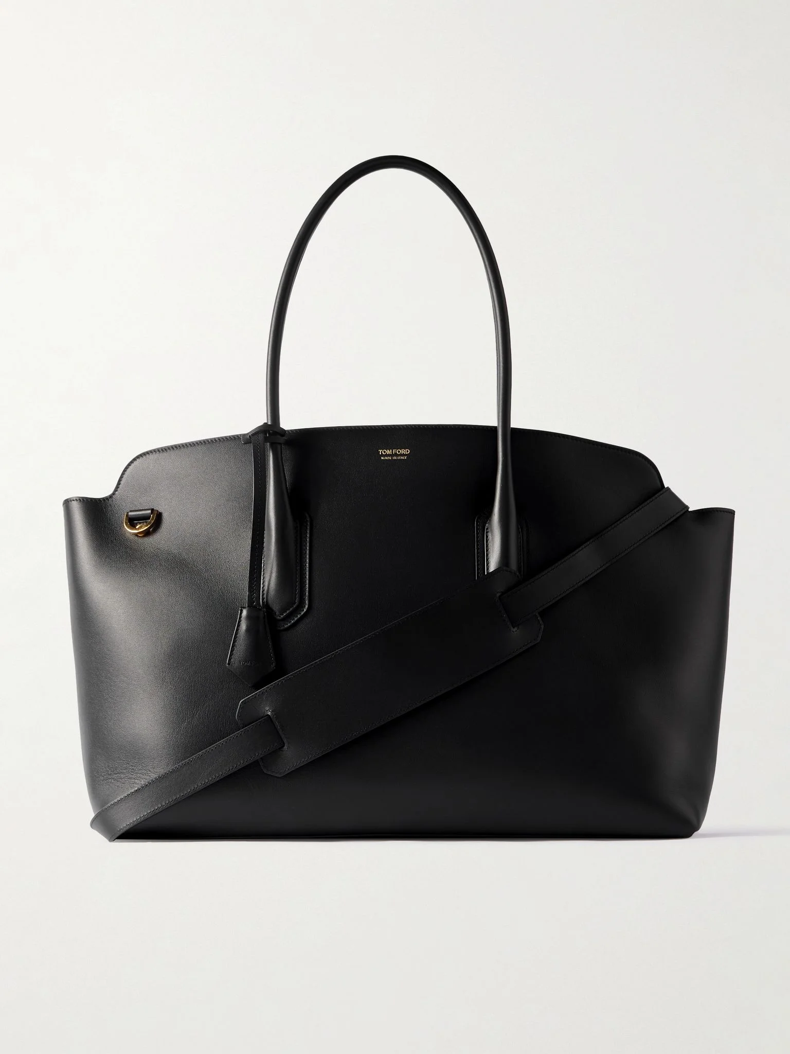 Alexander East West Leather Tote Bag Black - 1
