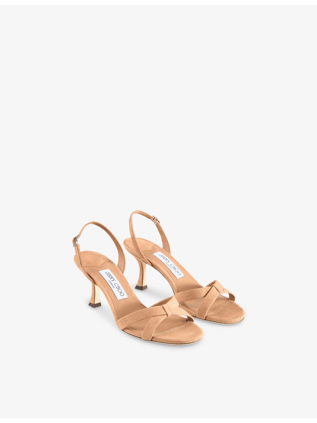 Elsy 70 Suede Heeled Sandals - 3
