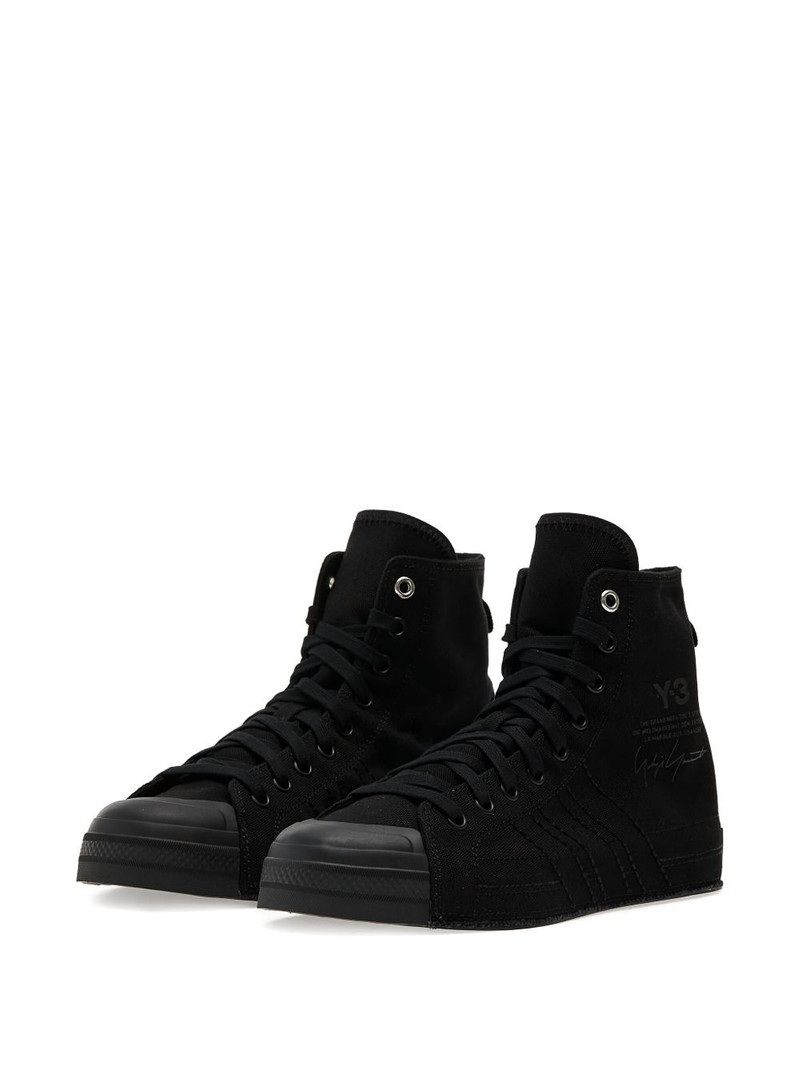 Y-3 Nizza Hi lace-up sneakers outlook