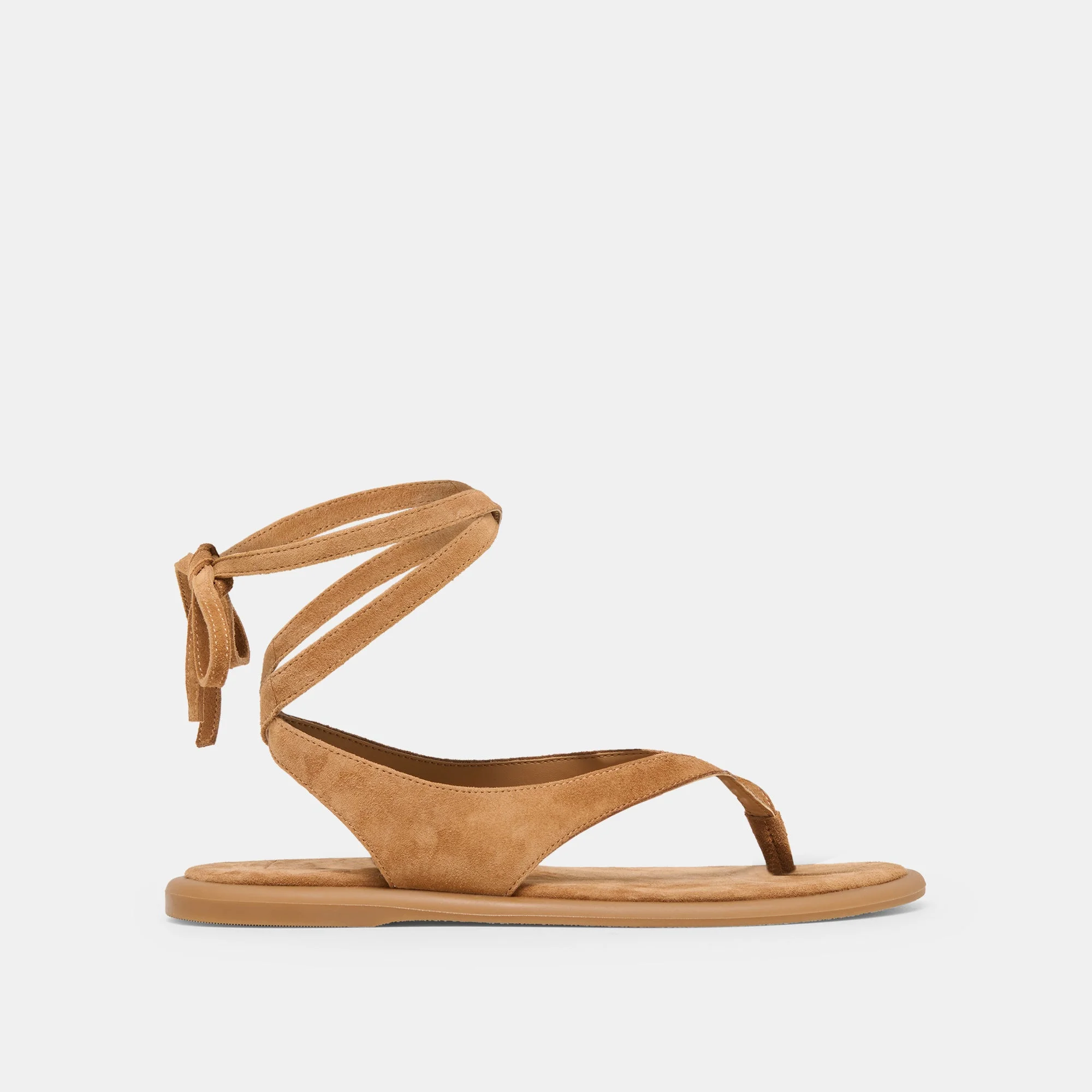 JAYDEN SANDALS TEAK SUEDE - 1