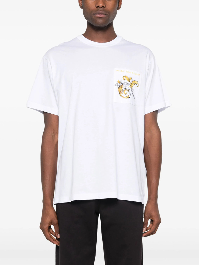 VERSACE JEANS COUTURE Logo-print T-shirt outlook