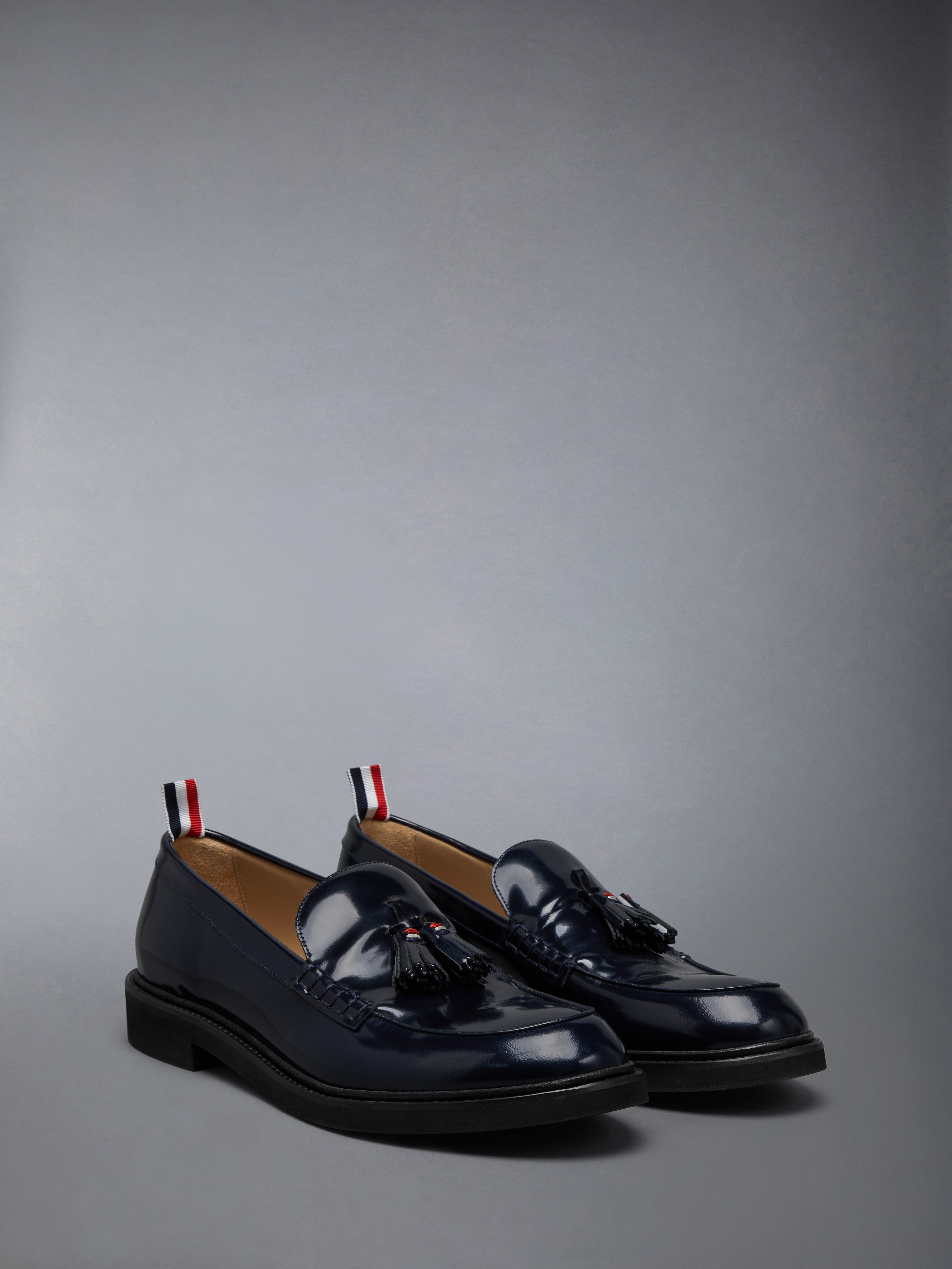 SPAZZOLATO LEATHER TASSLE LOAFER - 2