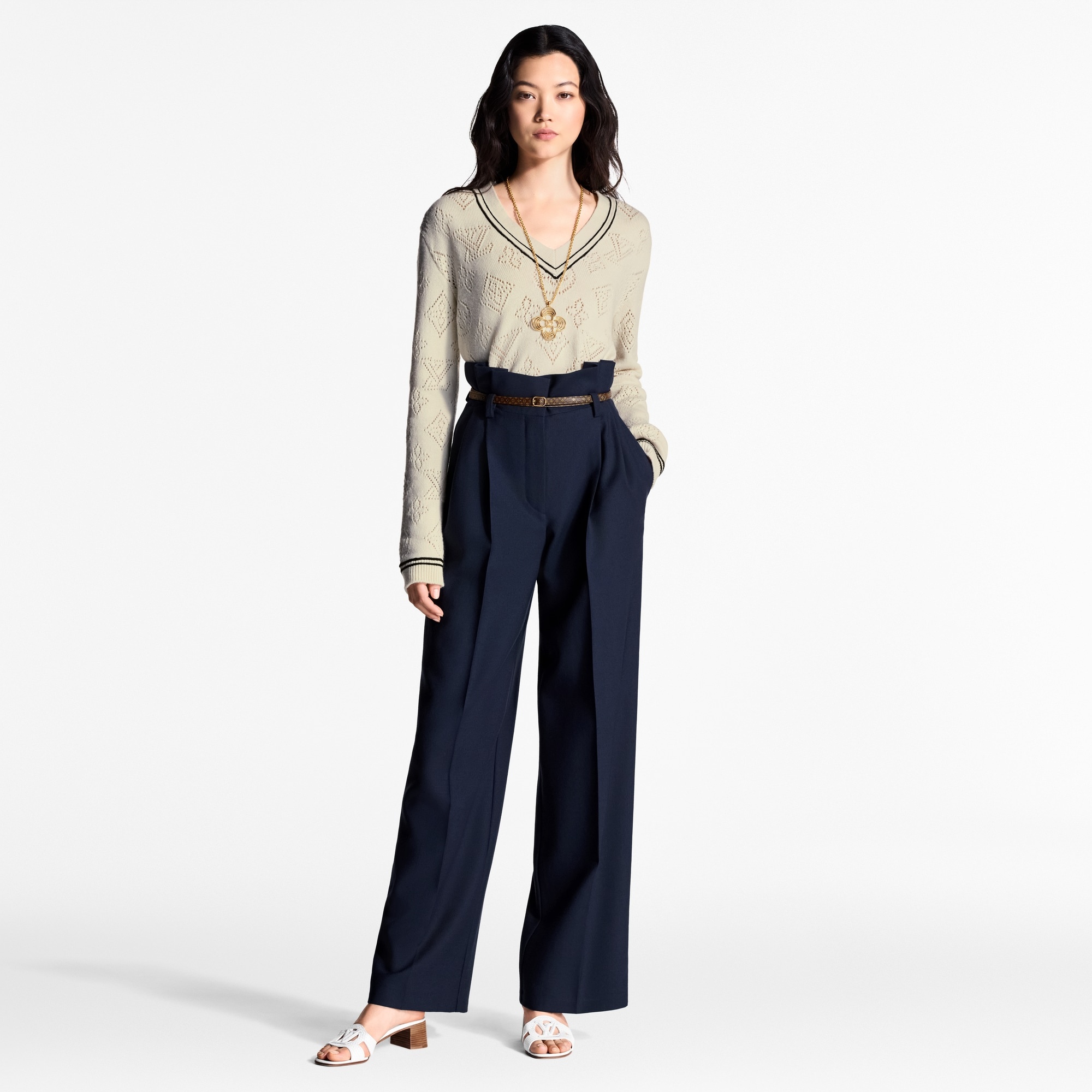 Tailored Paperbag Pants - 4