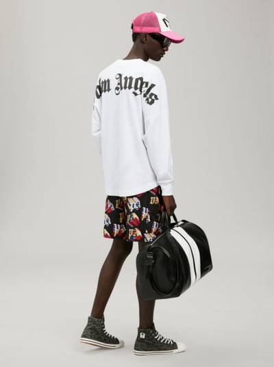 Palm Angels printed logo long-sleeved T-shirt outlook