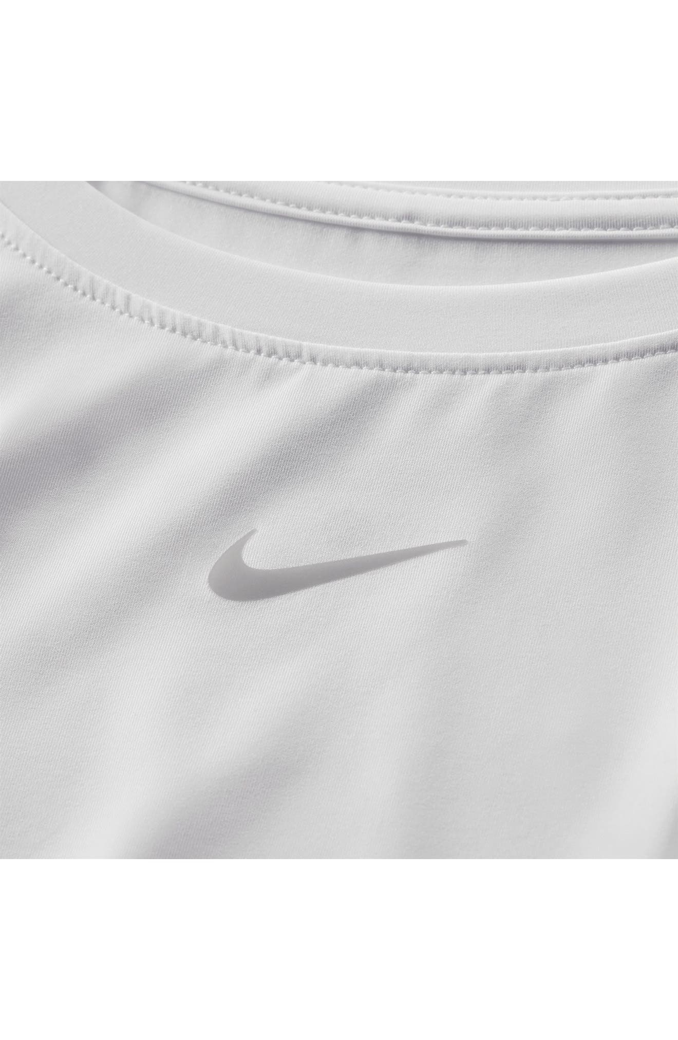 Nike One Dri-FIT Tank in White/black at Nordstrom - 4