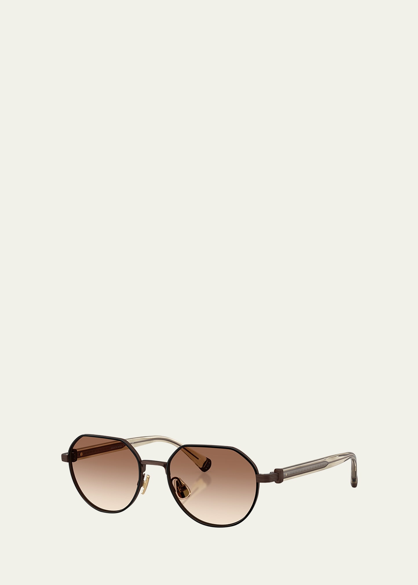 BC1007T Round Titanium Sunglasses - 2