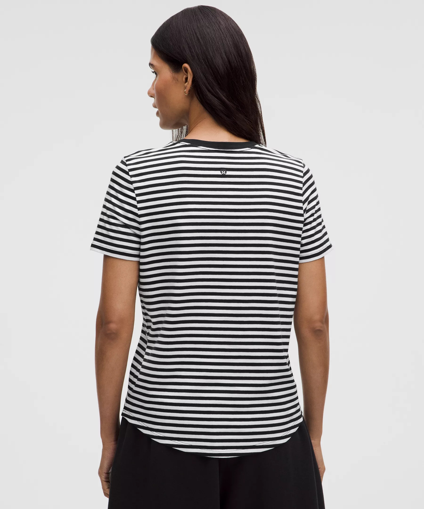 Love Curved-Hem Crewneck T-Shirt - 3