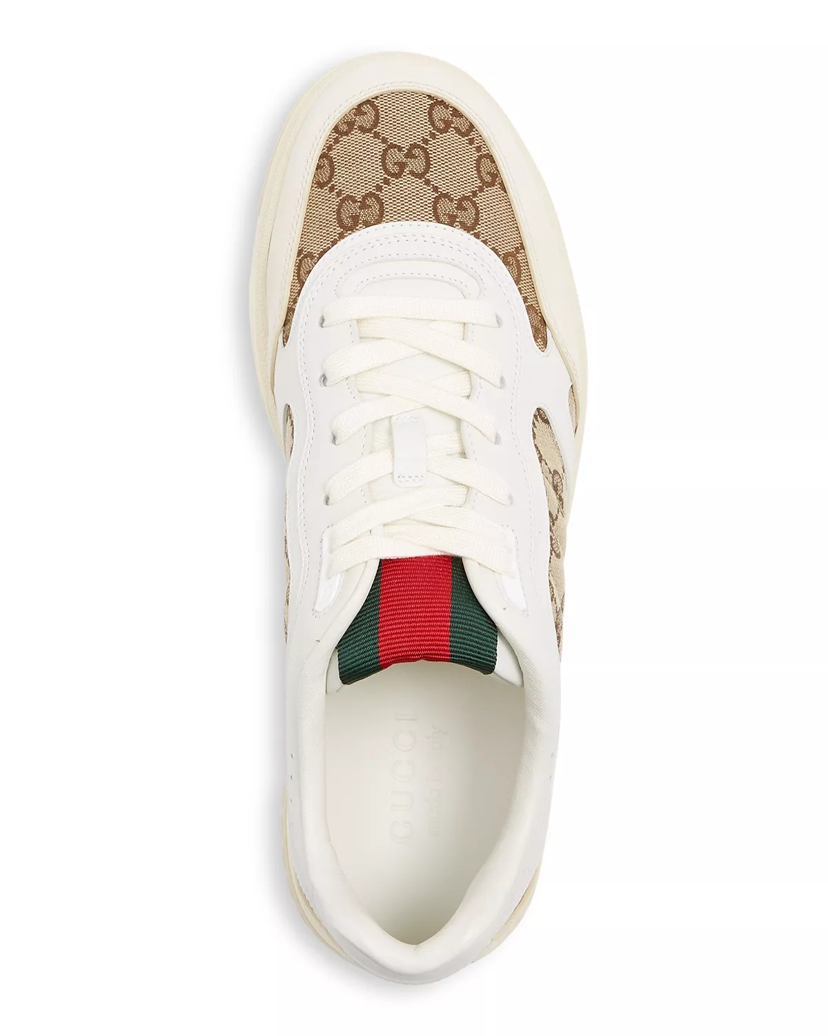 Men's Re-Web Low Top Canvas and Leather Sneakers - 3