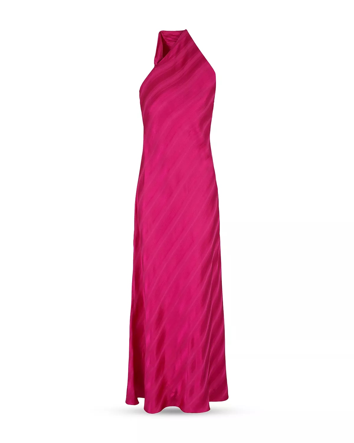 Wrap Neck Maxi Dress - 2