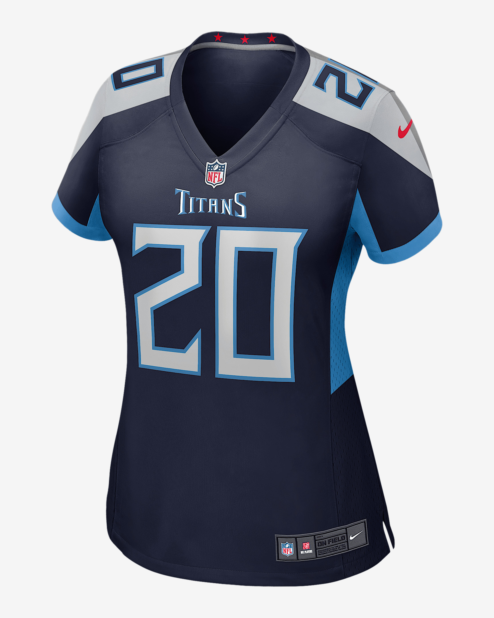 Tony Pollard Tennessee Titans Women's Nike NFL Game Football Jersey - 1