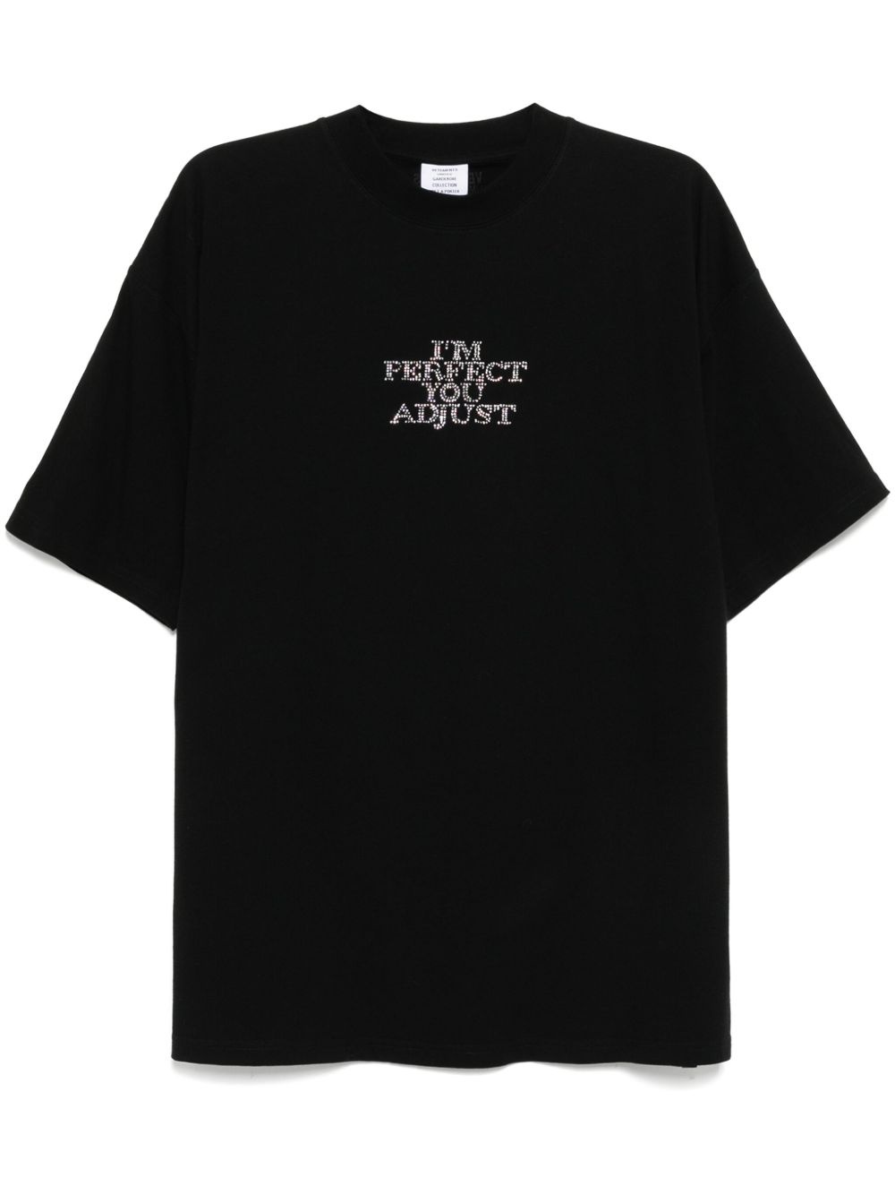 'I'm Perfect You Adjust' Regular T-shirt - 1