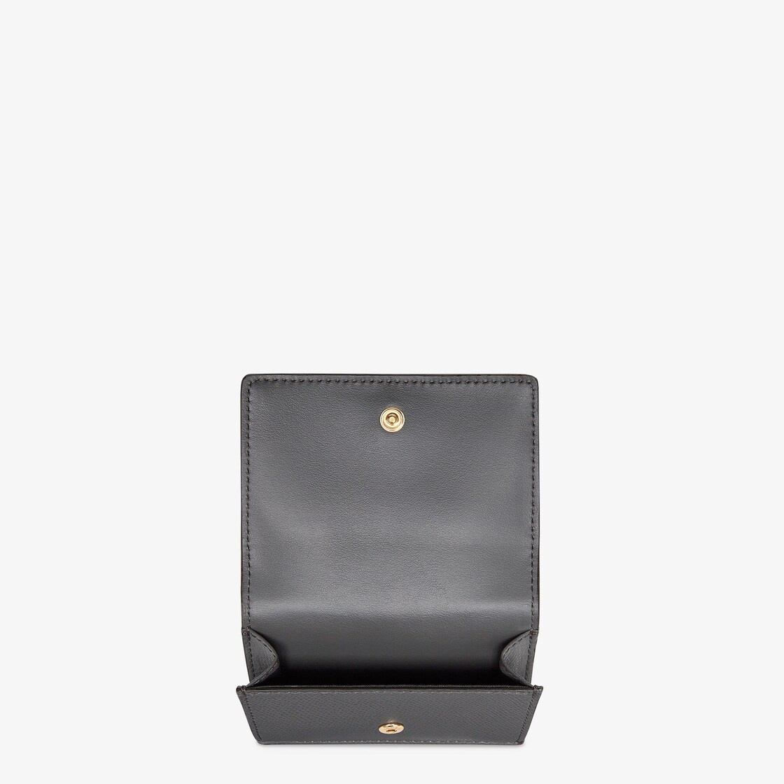 Fendi O’Lock medium tri-fold wallet. Divided into six card slots, a bill compartment and a coin pock - 3