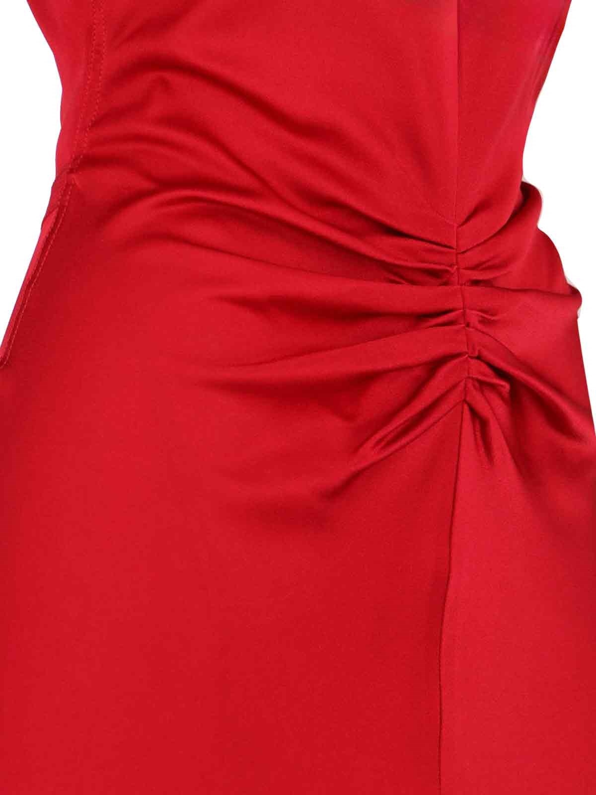 DRAPED MIDI DRESS - 4