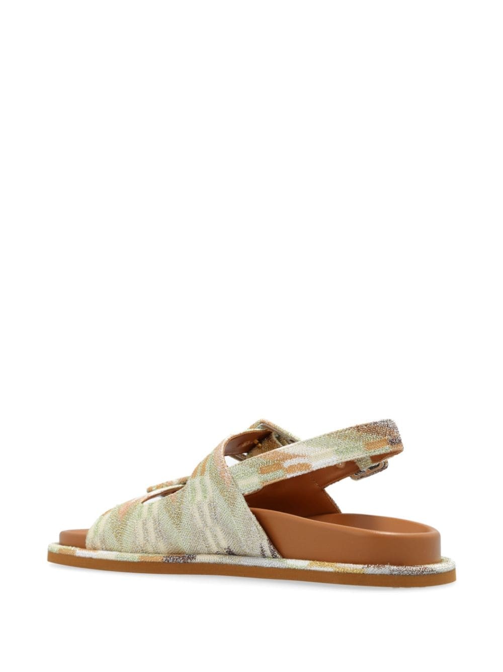 Missoni open toe leather sandals - 3