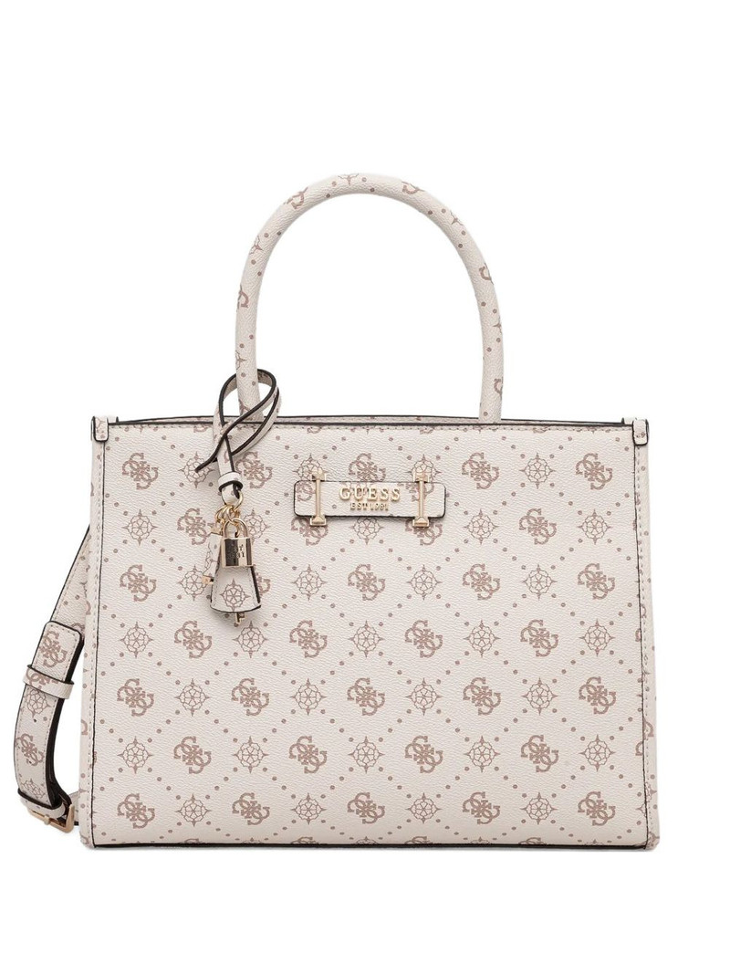 Silia 2 monogram charm tote bag 1