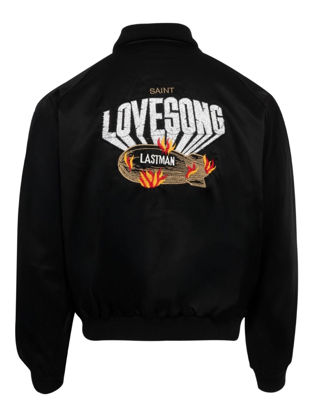 Love song satin jacket - 2