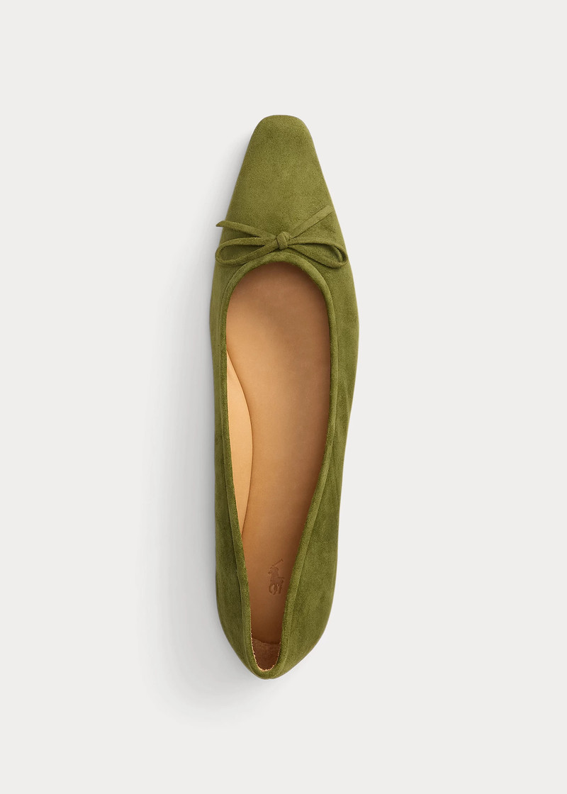 Suede Pointed Ballet Flat 4