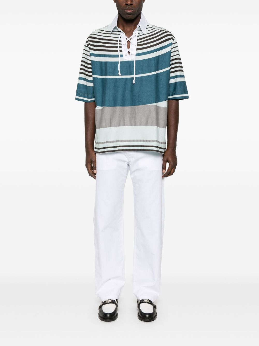 straight-leg trousers - 2