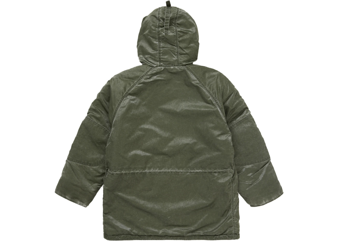 Supreme Washed Flight Satin N 3B Parka Olive - 4