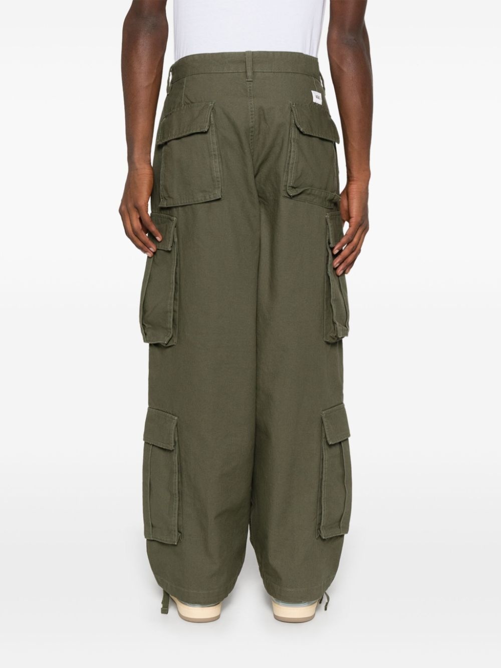 cotton cargo pants - 4
