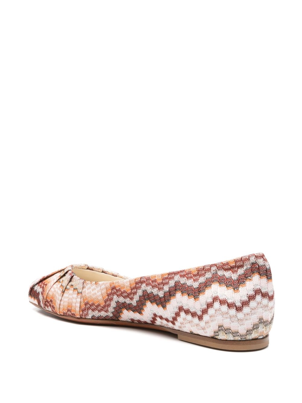 zigzag ballet flats - 3