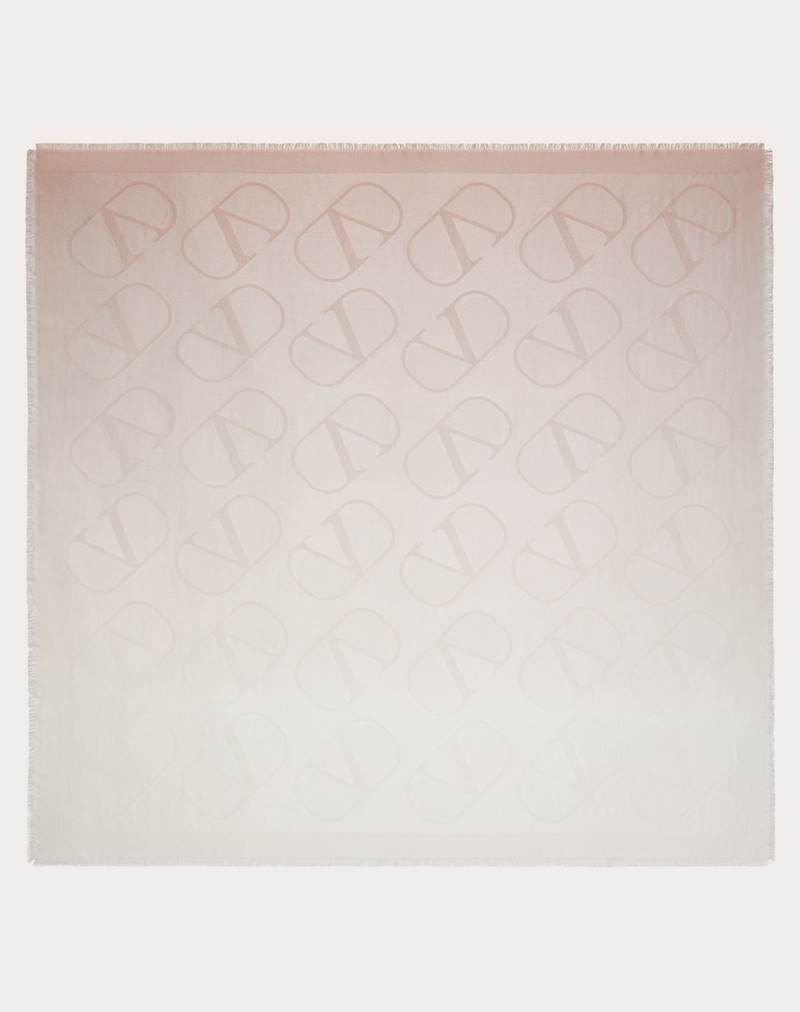 VLogo Signature shawl 140x140 cm / 55.1x55.1 in. 1