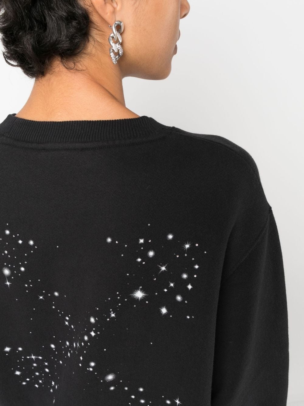 Bling Stars Arrow cotton sweatshirt - 5