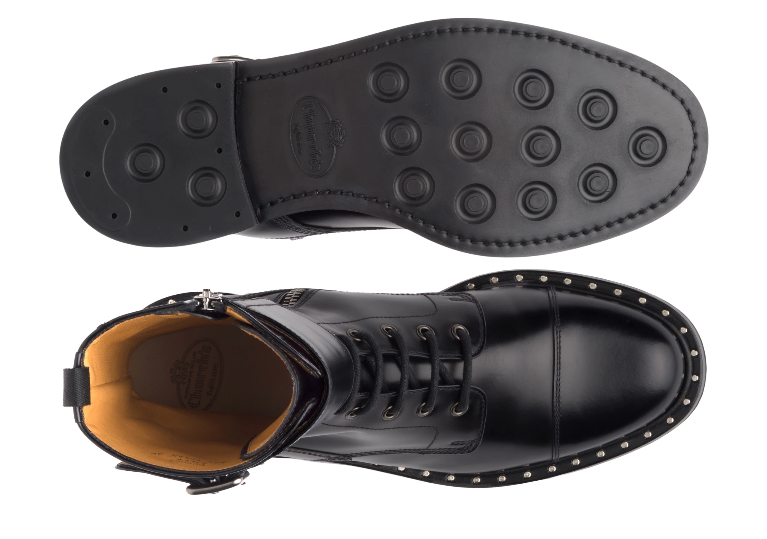 Stefy
Rois Calf Lace-Up & Monk Boot Black - 3