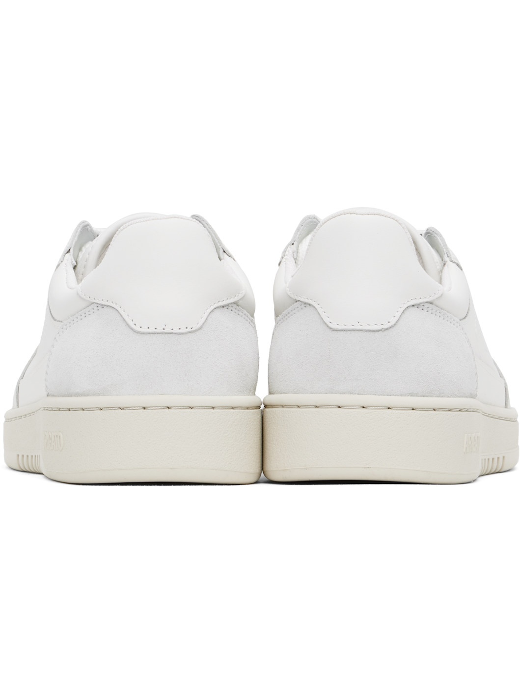 White & Gray Dice Lo Sneakers - 2