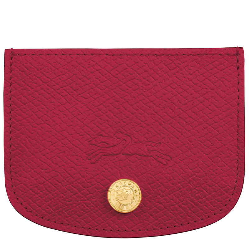 Épure Card holder Magenta - Leather 1