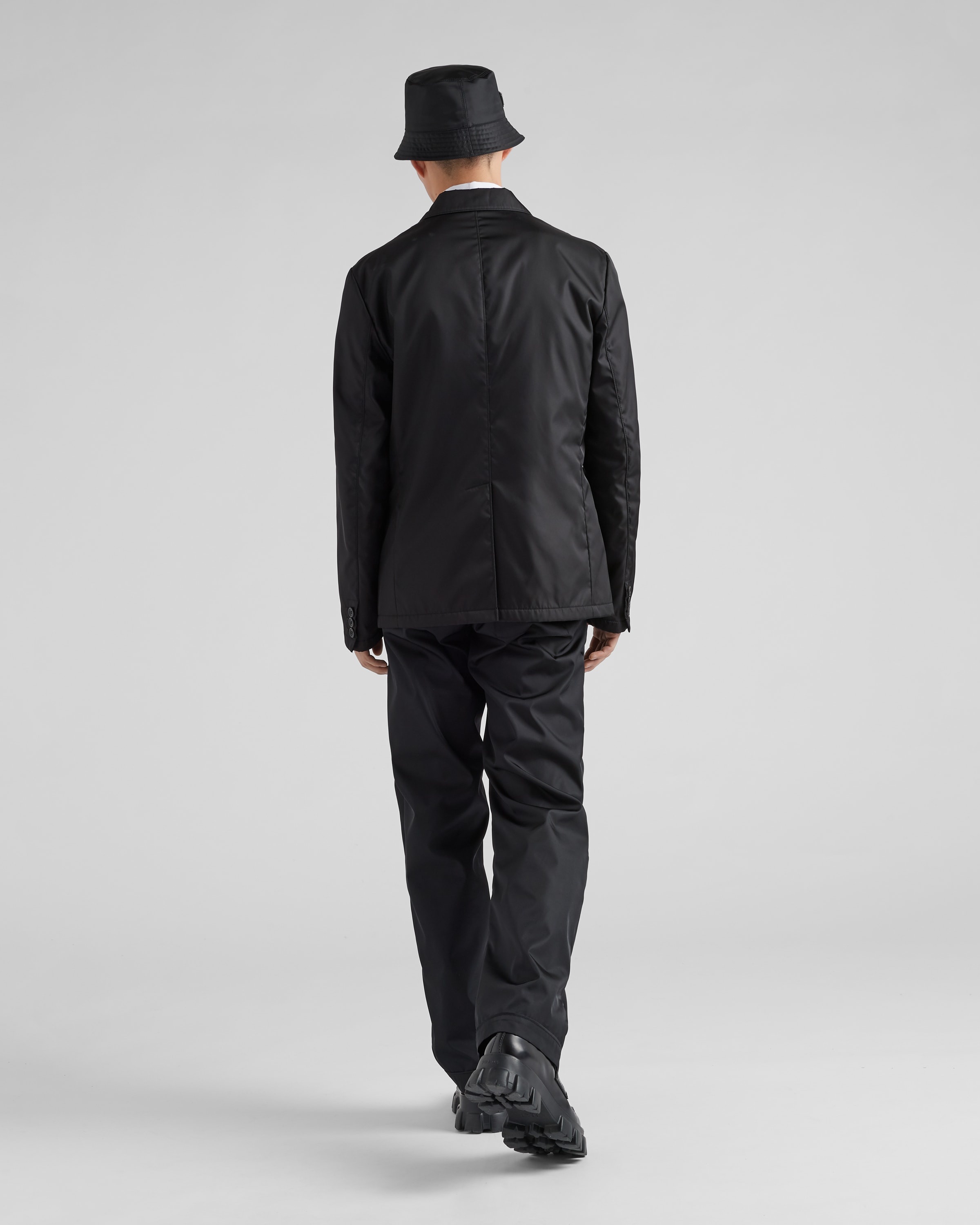 Re-Nylon single-breasted jacket - 5