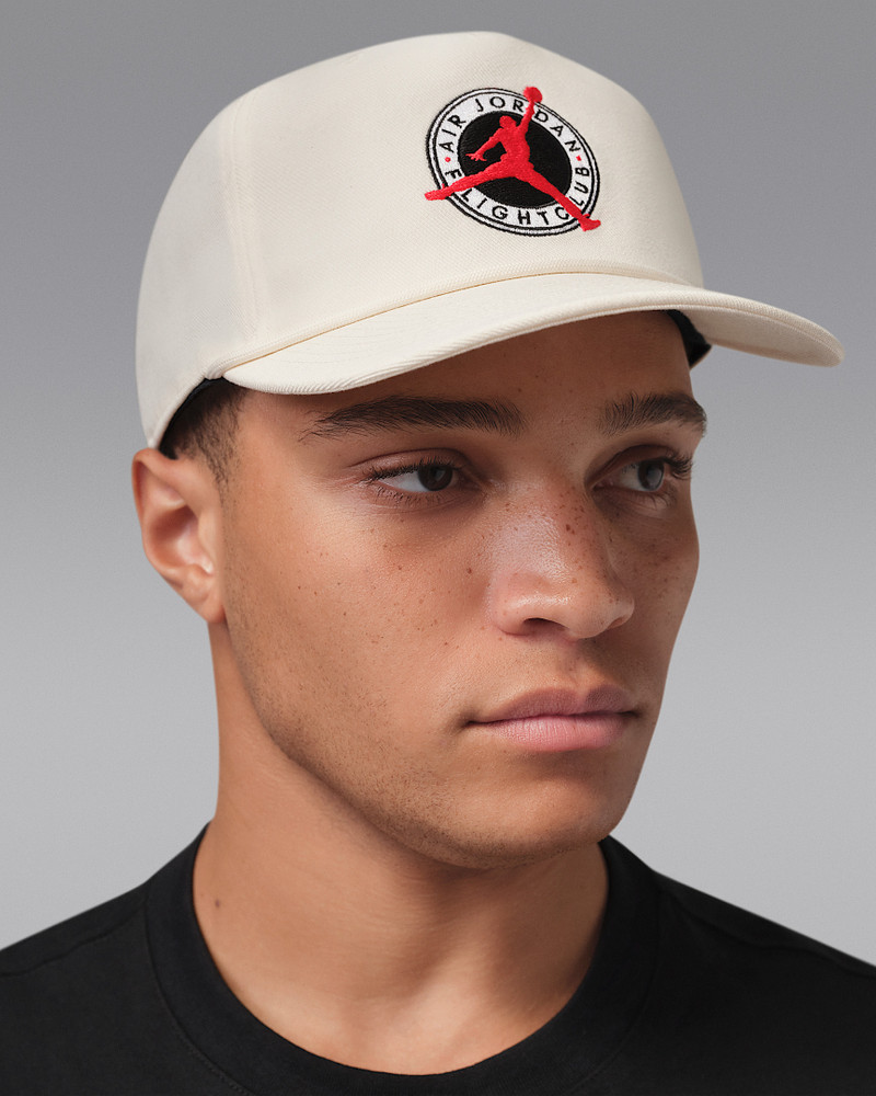 Jordan Flight Club Pro Unstructured Flat Bill Hat 3