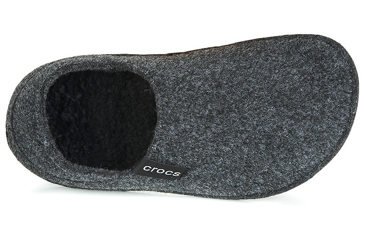 Crocs Classic Slipper Soft Sole Unisex Black Slippers 205837-060 - 4