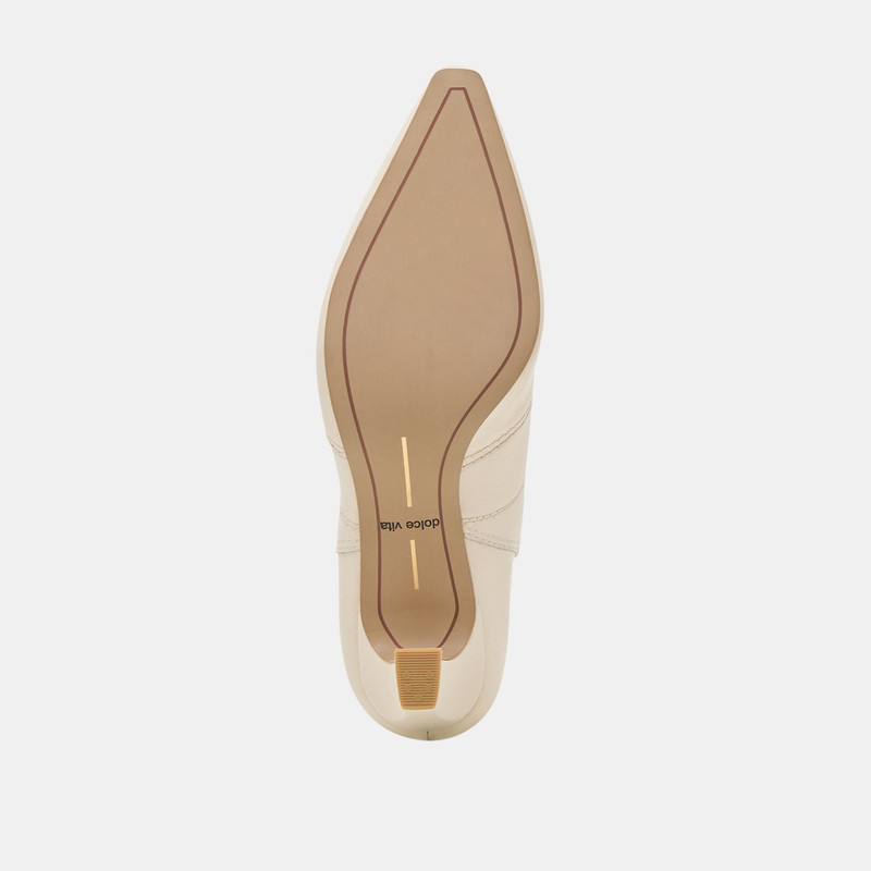 TAVLA BOOTS OFF WHITE LEATHER 12