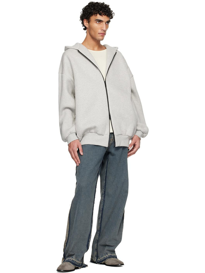 Fear of God Gray Athletics Zip Up Hoodie outlook