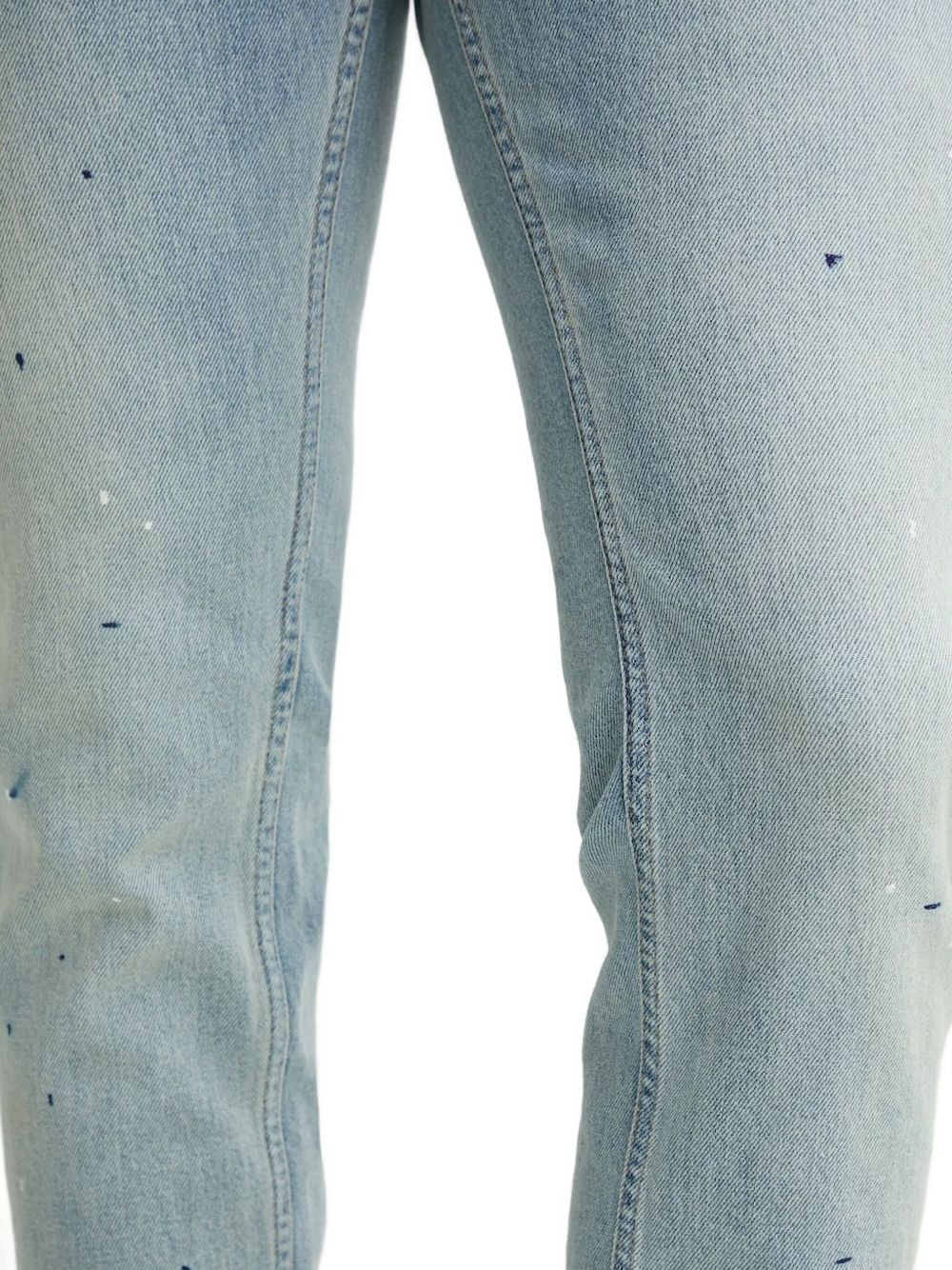 paint-splatter jeans - 4