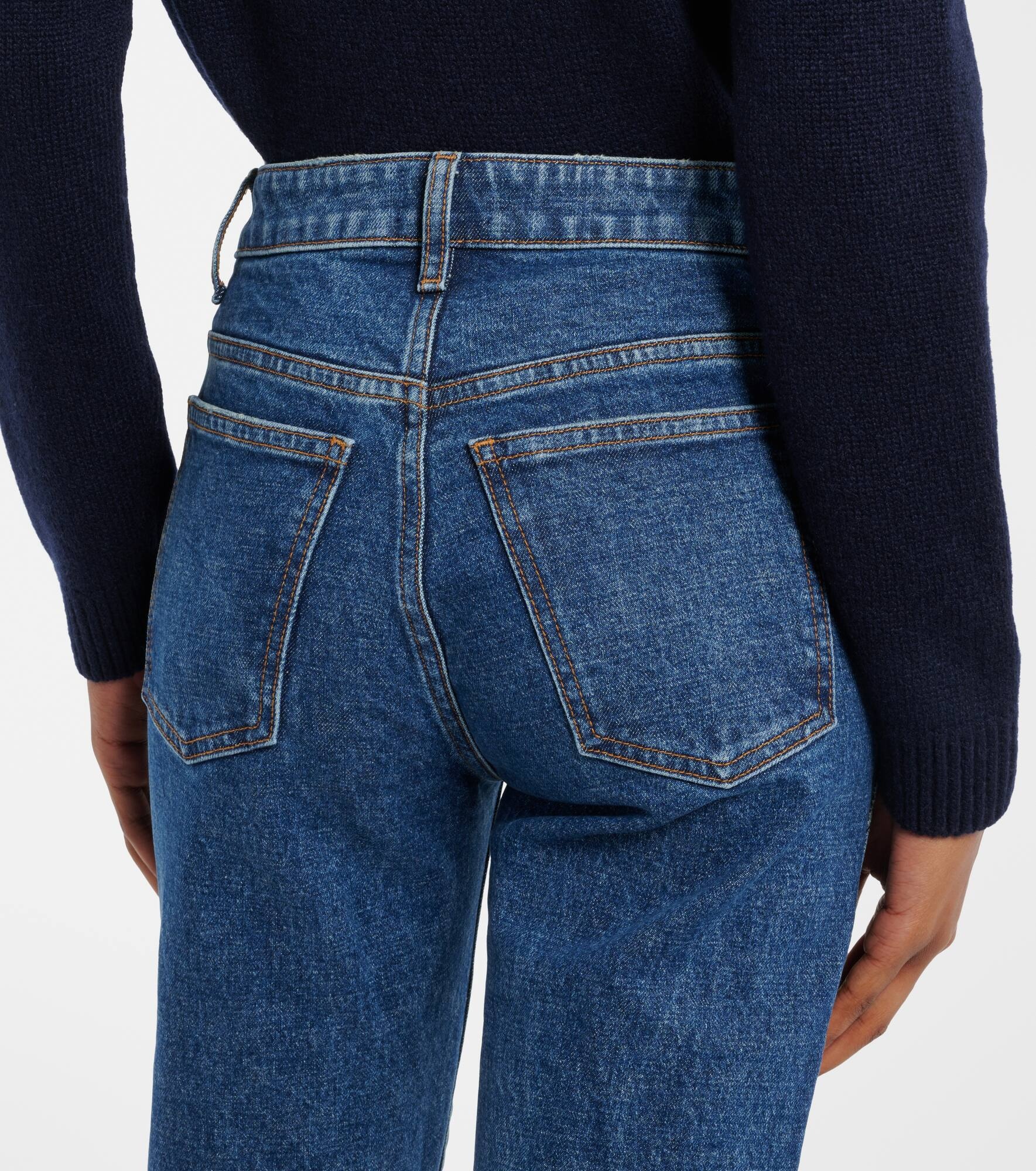 Vivian cropped bootcut jeans - 6