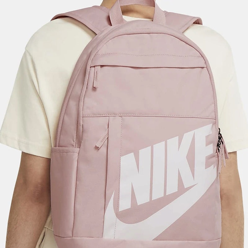 Nike Elemental Backpack Basic Large logo Student schoolbag Sakura Pink DD0559-630 - 4
