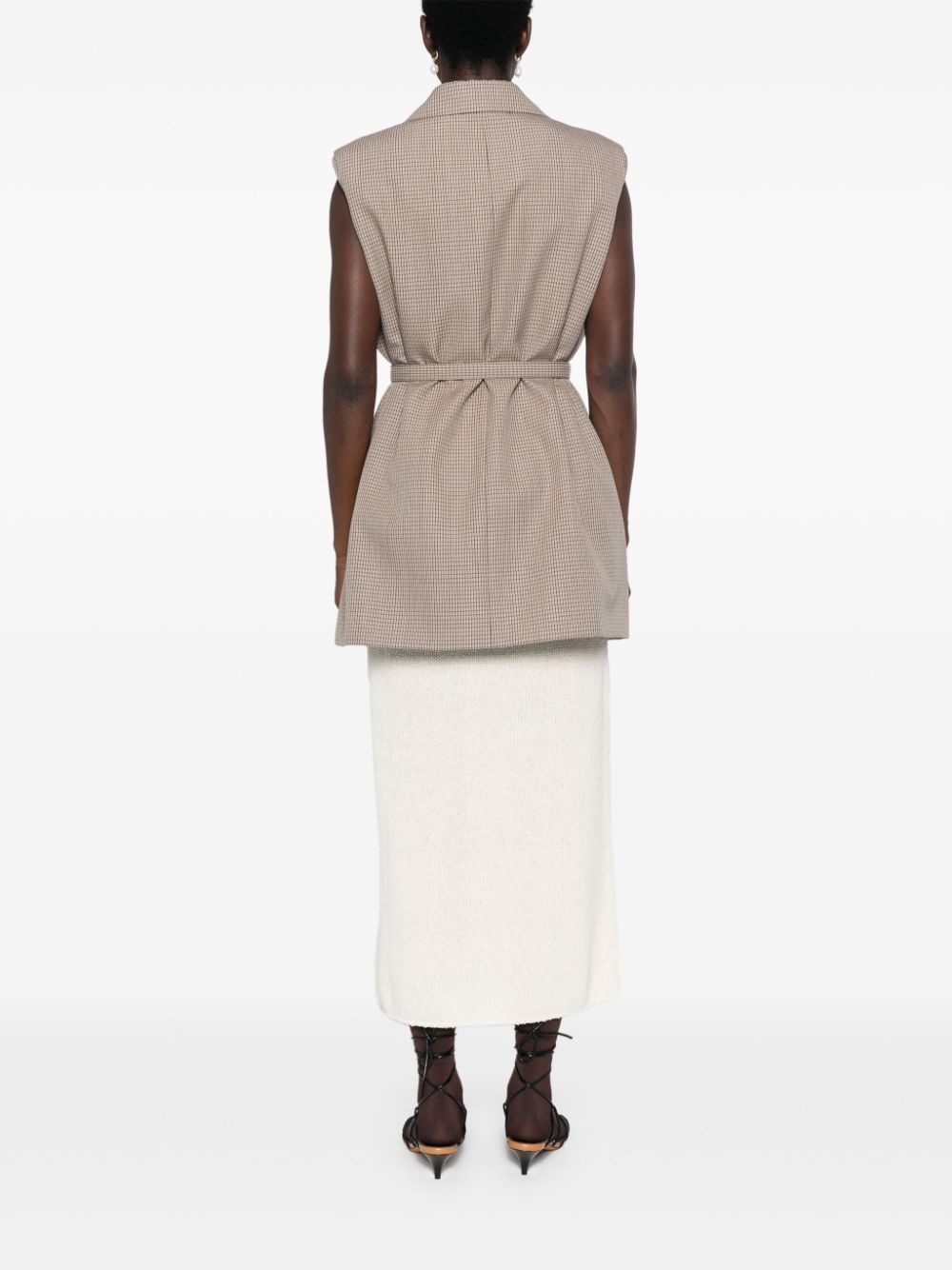 checked vest - 4