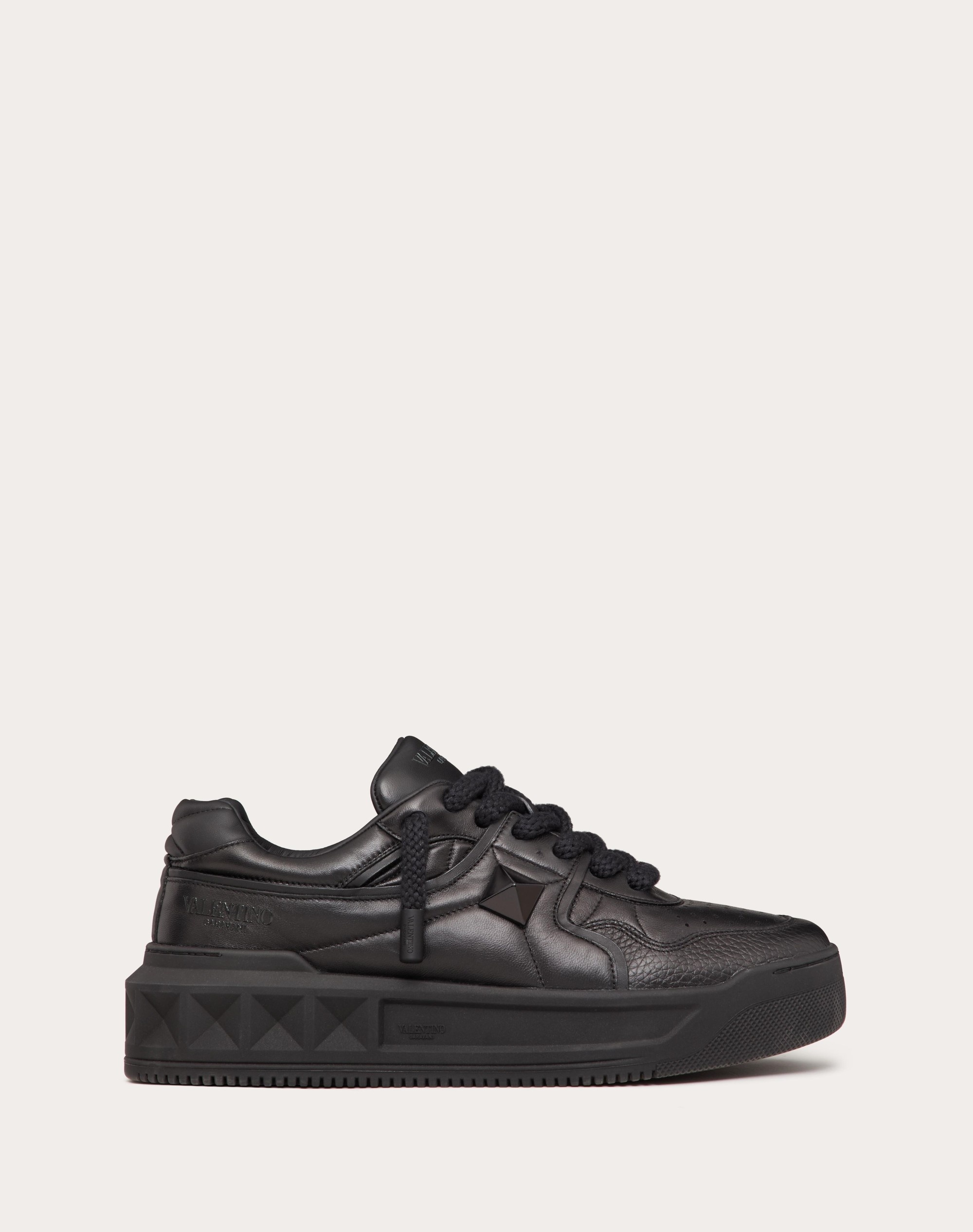 ONE STUD XL NAPPA LEATHER LOW-TOP SNEAKER - 1