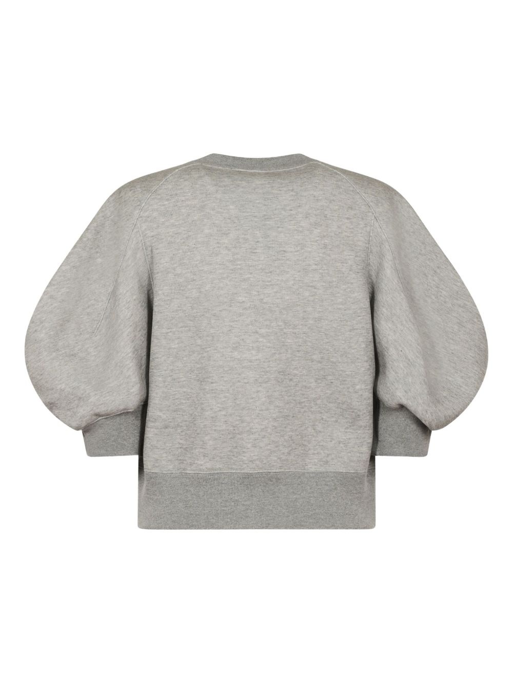 puff-sleeve sweatshirt - 2