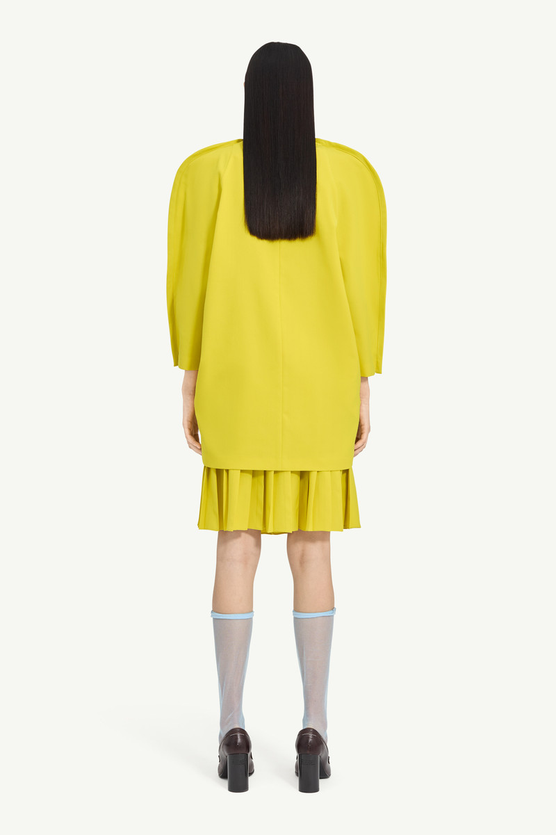 Cape-Shoulder Mini Dress 3